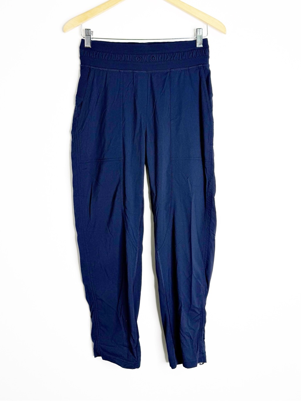 Lululemon Dance Studio Crop Pants Size 4 Navy Blue 26” Inseam